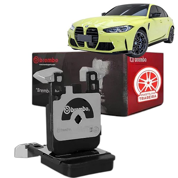 Kit Pastilha Freio Traseiro Brembo Bmw M M2 M3 M4 F80 F82 F83 P06087T
