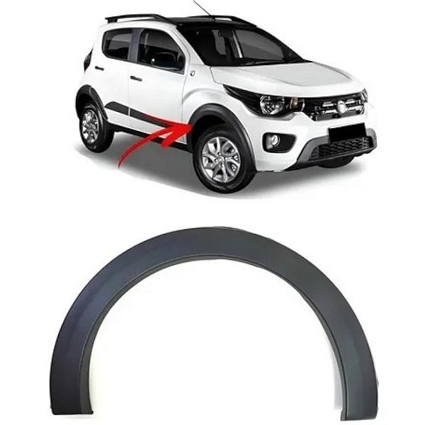 Moldura Dianteira Paralama Direito Fiat Mobi Way Like Trekking 100233287
