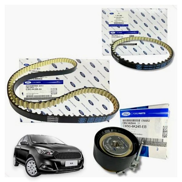 Kit Tensor Correia Dentada E Correia Bomba Ka 1.0 2014/2020