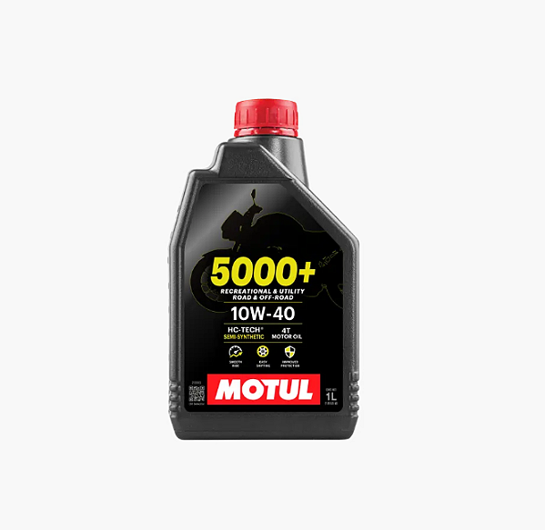 Oleo Motul 5000 + 10w40 4t Semissintético - 1 Litro