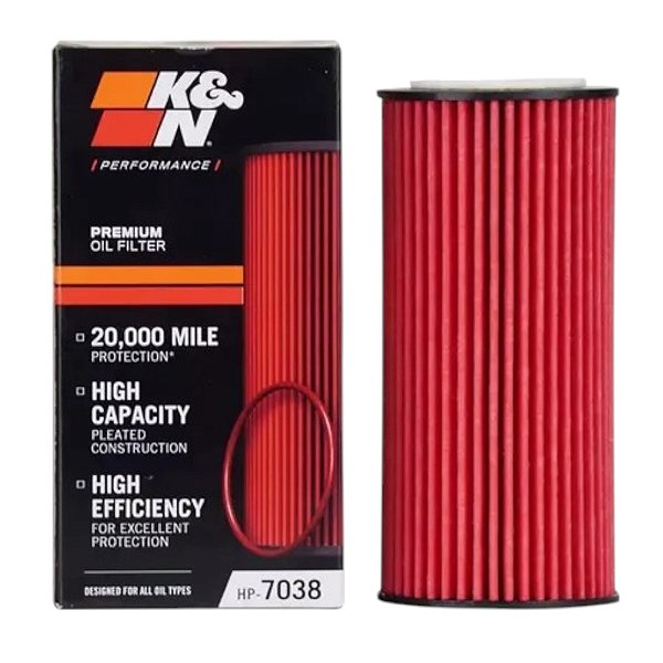 Filtro Óleo K&n Vw Golf Mk7 2.0 Gti Jetta Gli 2.0 Hp-7038