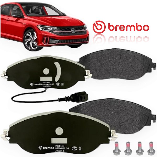 Pastilha Freio Dianteiro Brembo Cerâmica Jetta 2.0 2023 2024