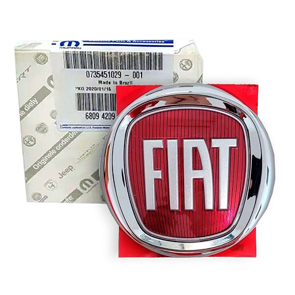 Emblema Traseiro Para Fiat 500 Idea Linea Palio Siena Uno