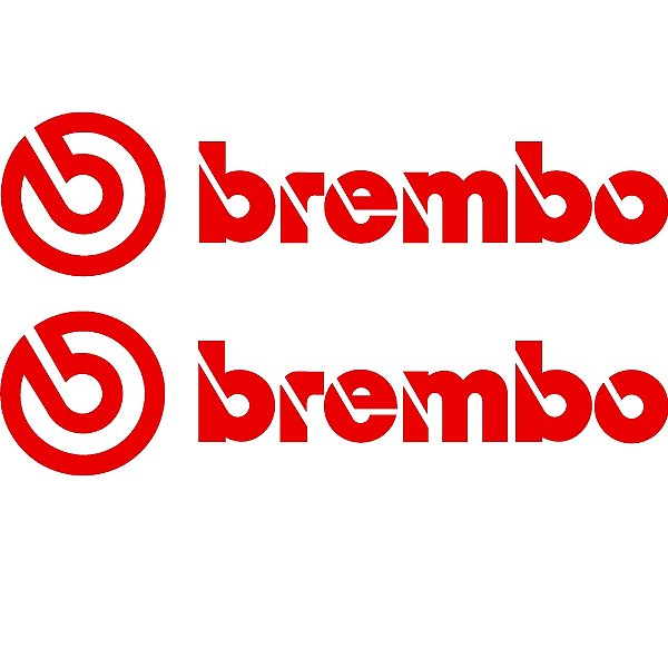 Adesivos Brembo de alta qualidade Premium 2 Unidades