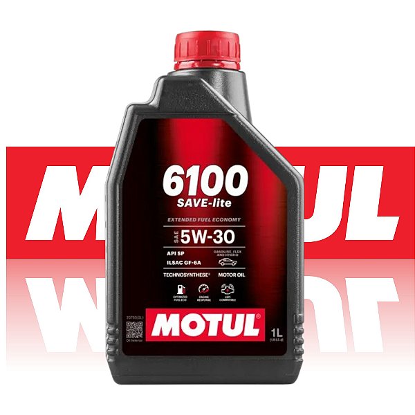Óleo De Motor De Carro Motul 6100 Save-lite 5w30 1l