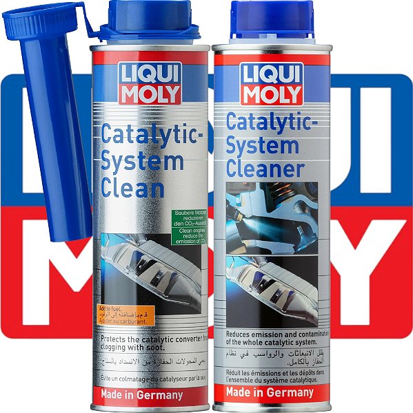 Kit Aditivos Liqui Moly Solução Limpeza De Catalisadores + Brinde 7110-8931