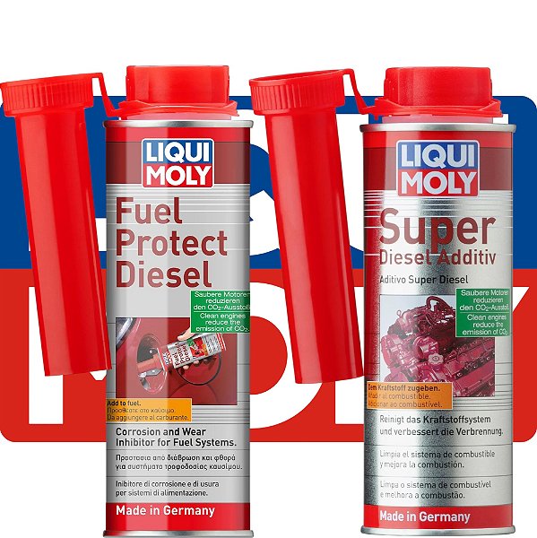 Kit Limpa Bicos + Protecao Para Diesel Liqui moly + Brinde