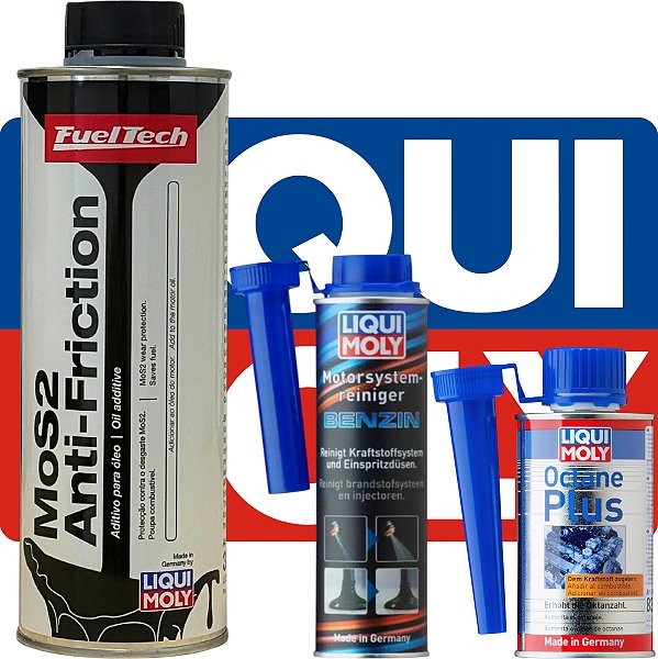Kit Liqui Moly Alta Perfamace Fueltech Mos2 Octane Gasoline Engine 32134-8355-5129
