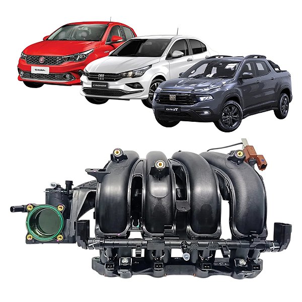 Coletor Admissão Completo Argo Cronos Toro 1.8 Flex Original