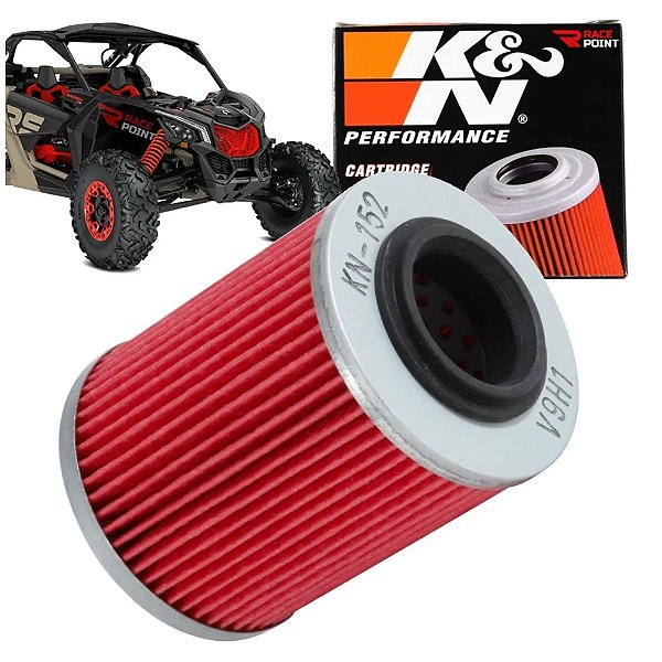 Filtro De Óleo K&n Quadriciclos Can-am Jetski Sea Doo Spar