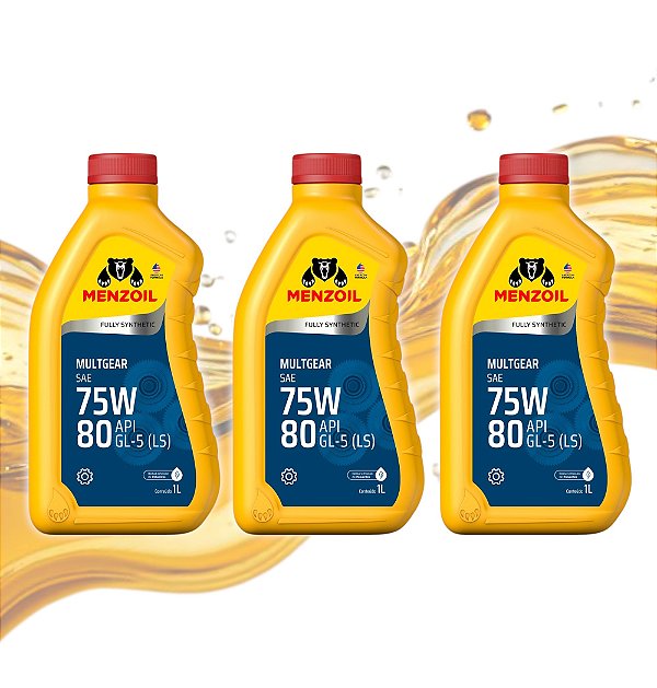 3L Óleos Transmissão Mult Gear Sintético SAE 75W80 API GL5