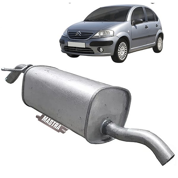 Escapamento Silencioso Traseiro Citroen C3 2003 2011 1.4 1.6 CT6911T