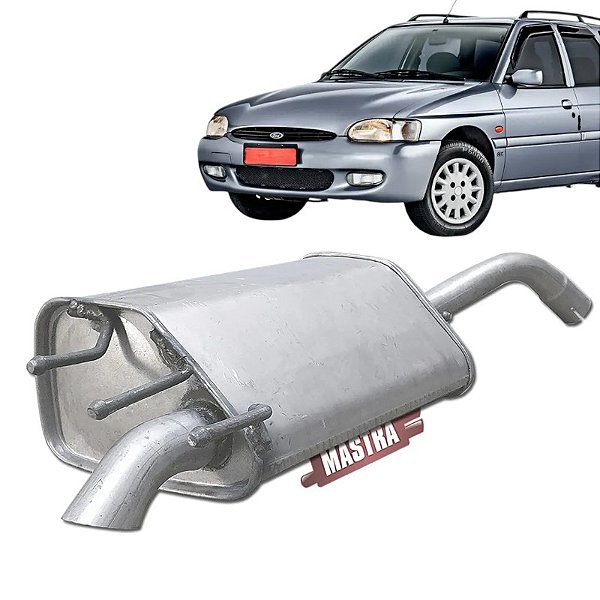 Escapamento Silencios Traseiro Curto Escort Sw Zetec 1.8 16v 97 A 03 FR3226T