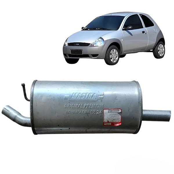 Escapamento Silencioso Ford Ka 1.0 8v 1997 A 98 Mastra FR3401T