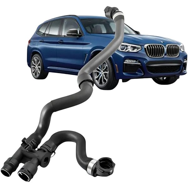 Mangueira do Radiador BMW X3 X4 xDrive sDrive 2.0 2018 2019 - 17127535543 - BBMB0753