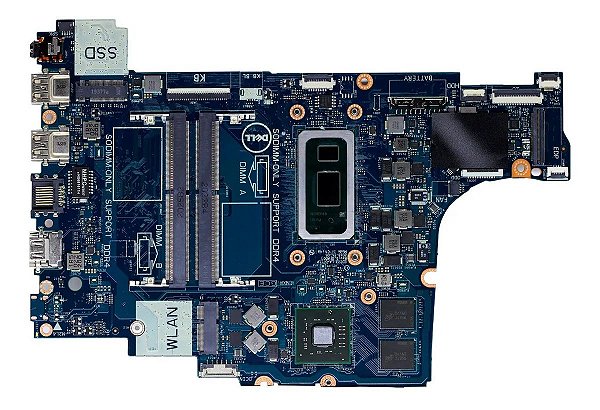 Placa mãe Dell Vostro 3480/3481/3780 Core i7-8565U c/Video