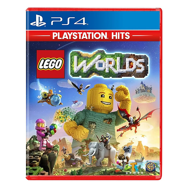 JOGO PS4 LEGO WORLDS