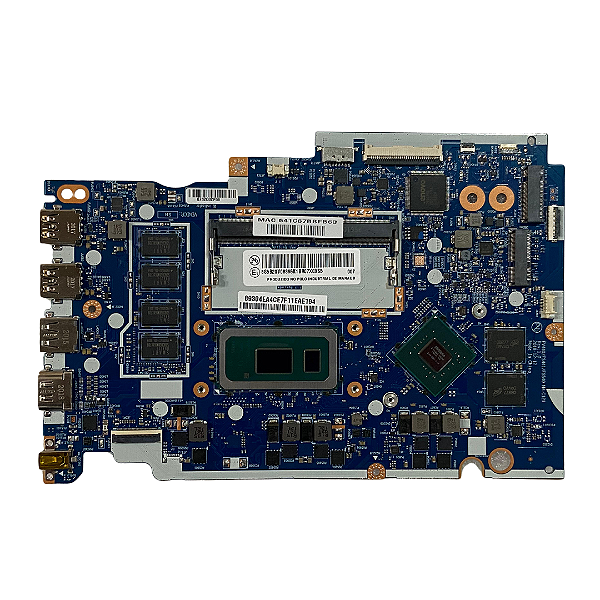 PLACA MAE LENOVO S145-15IWL DDR4 4GB RAM SOLDADO COREI5-8265U NVIDIA MX110 2GB MODEL: NM-C121 PN FRU: 5B20V08395
