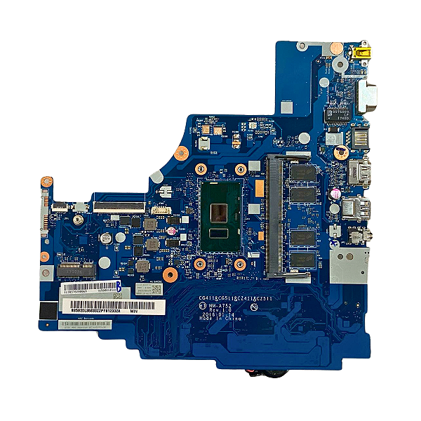 PLACA MAE LENOVO IDEAPAD 310-15ISK I3-6100U 4GB RAM SOLADO E 1 SLOT LIVRE DDR4 NM-A752 DPN: 5B20L35833