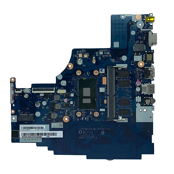 PLACA MAE IDEAPAD 310 15ISK COREI7 6500U 4GB RAM SOLDADO MAIS 1 SLOT LIVRE DDR4 MODEL: NM-A752
