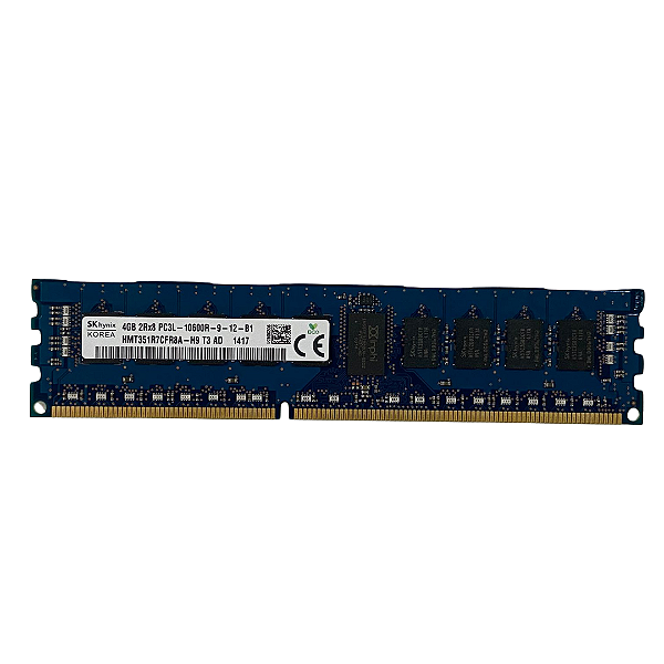 MEMORIA HYNIX 4GB 2RX8 PC3L - 10600R RDIMM ECC HMT351R7CFR8A (SERVIDOR)