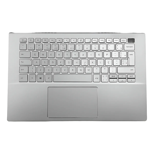 Palmrest Teclado Dell Inspiron 14 5401 5402 Prata
