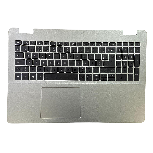 PALMREST DELL INSPIRON 3501 3502 USB-C C/TOUCH S/FINGER PRATA DP/N 06NKT0 DETALHE
