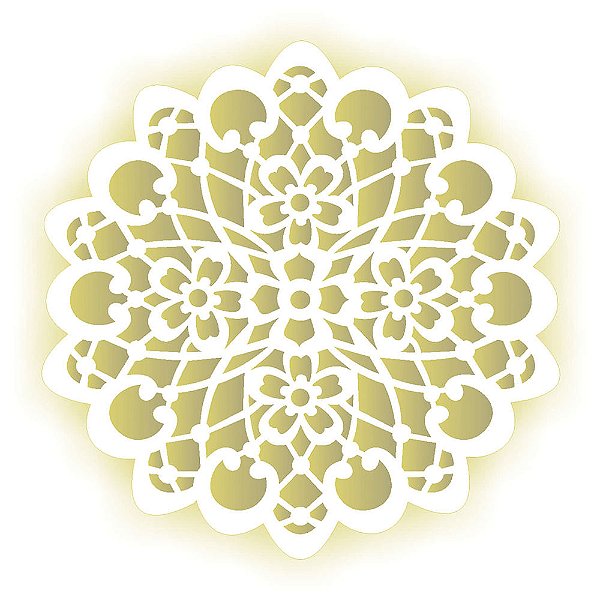 Stencil OPA 30,5x30,5 2097 Mandala Flor