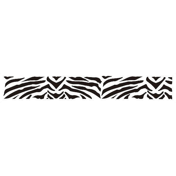 Stencil OPA 4x30 0353 Pele de Zebra