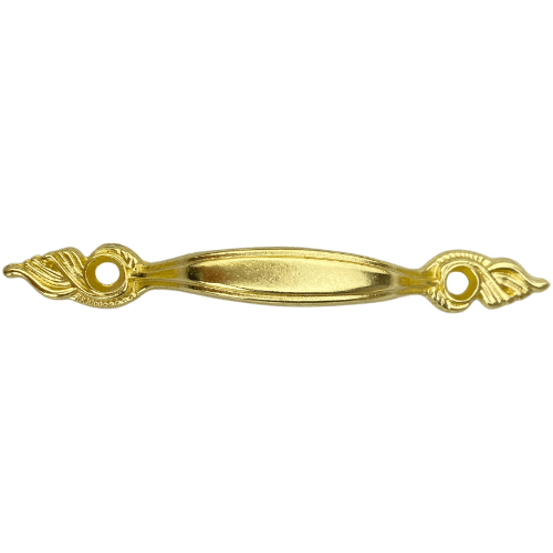 Puxador Alça Wings Asas G em Metal Dourado 9x1cm PM-1873