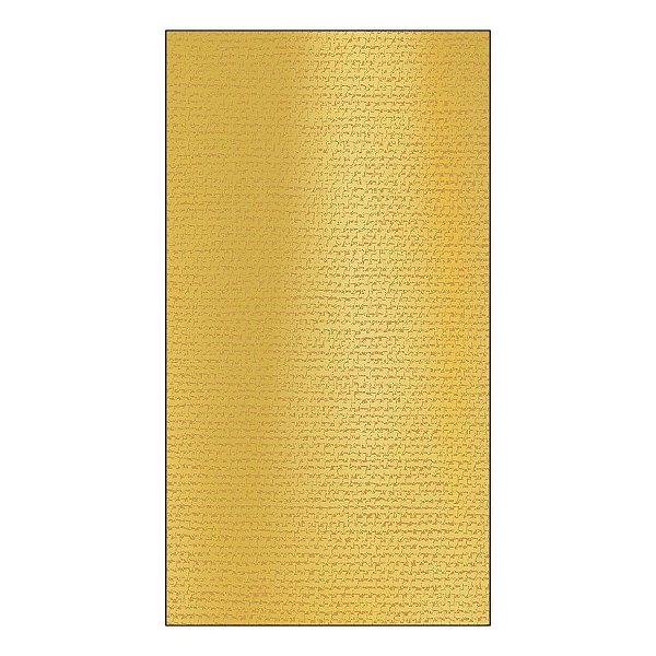 Guardanapo Relevo Canvas Gold Ouro 1414256 PPD com 2 peças