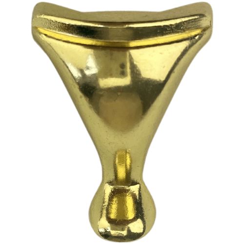 Pezinho Pata Lisa em Metal Dourado 2,8x2,4cm