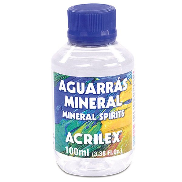 Aguarrás Mineral Acrilex 100ml Diluente