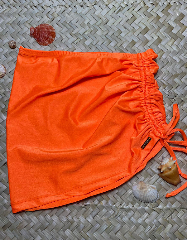 Saída de Praia Ibiza Laranja Neon