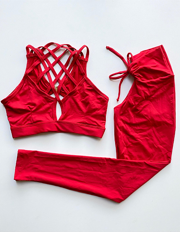 Conjunto Power Vermelho