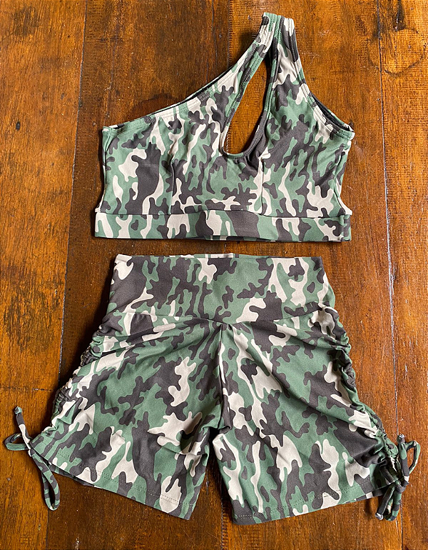 Conjunto Aura Camuflado