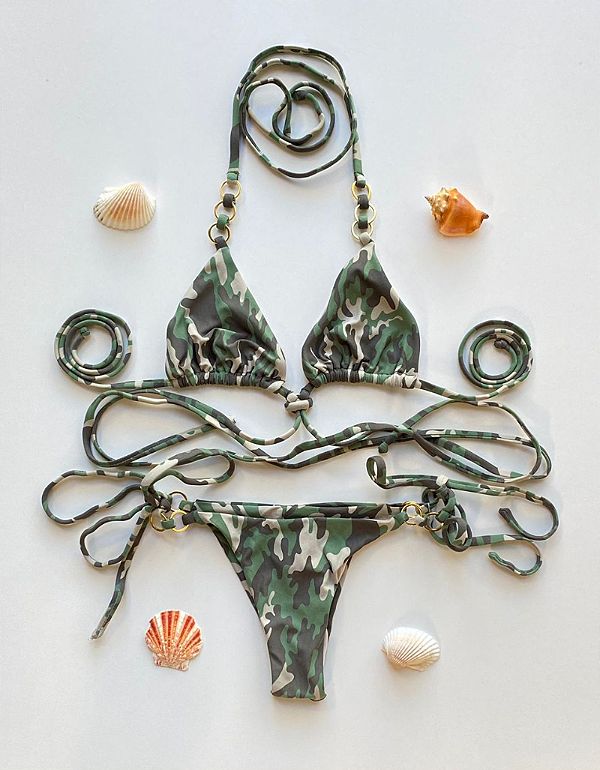 Biquíni Ártemis Camuflado