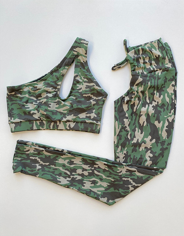 Conjunto Aura Camuflado