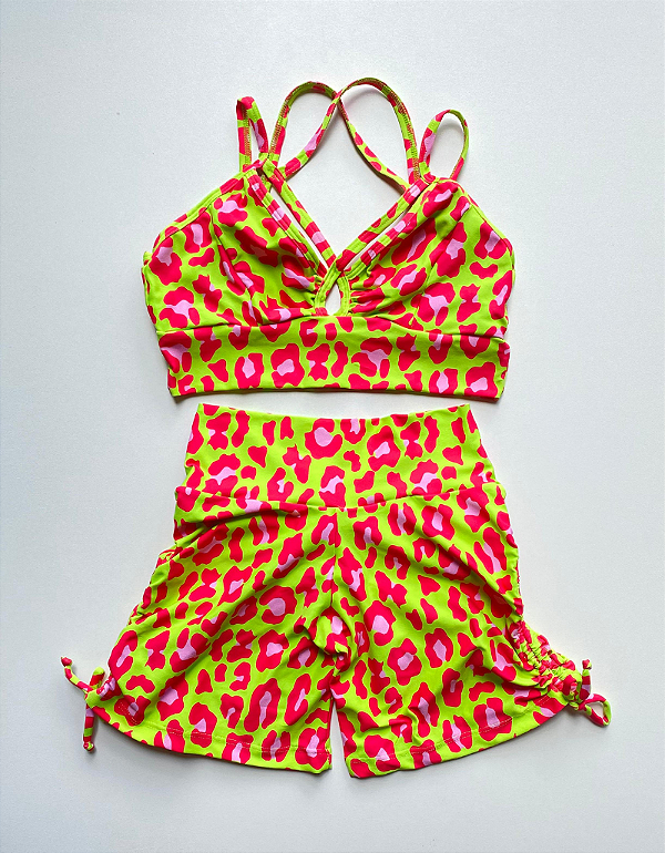 Conjunto Life Oncinha Verde