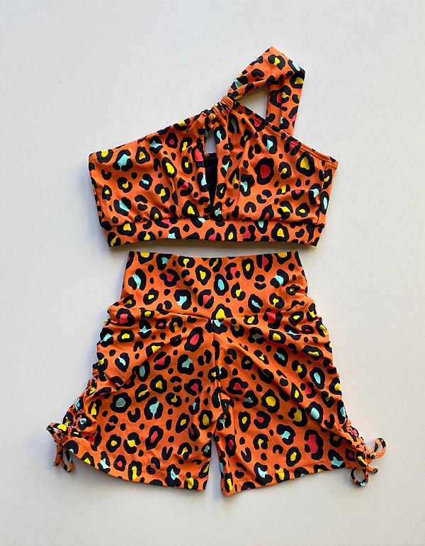 Conjunto Energy Oncinha Laranja