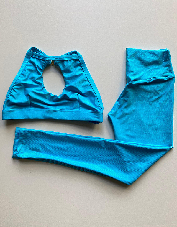 Conjunto Invincible Azul Turquesa