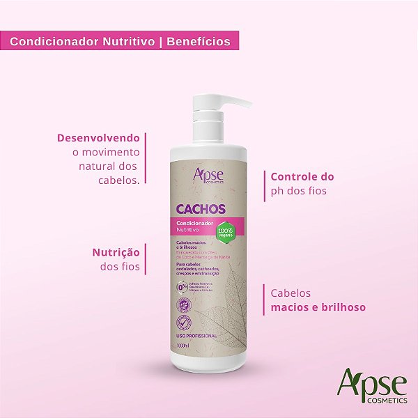 Condicionador SOS Cachos 1L - APSE