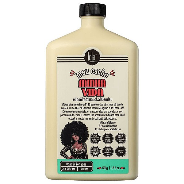Condicionador Meu Cacho Minha Vida 500g - LOLA