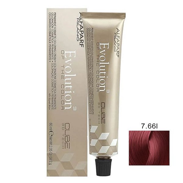 Tintura Evolution 7.66I tubo 60ml - Alfaparf