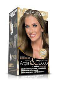 Coloração Creme 7.0 Argan E Coco - Beautycolor