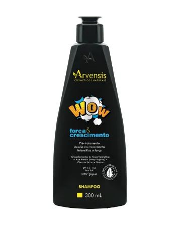 Shampoo Wow Força e Crescimento 300ml - ARVENSIS