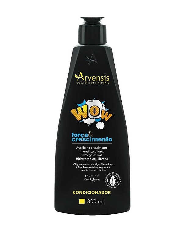 Condicionador Wow Força e Crescimento 300ml - ARVENSIS