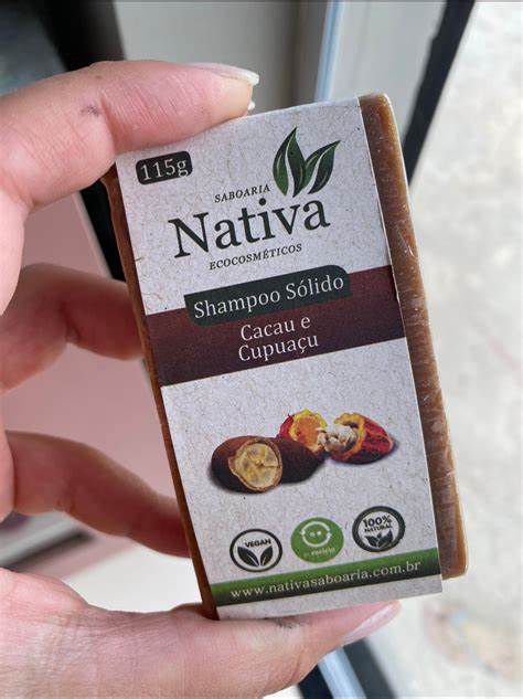 Shampoo Sólido De Cacau E Cupuaçu- NATIVA