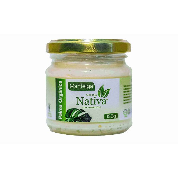 MANTEIGA DE PALMA ORGÂNICA 150g - NATIVA