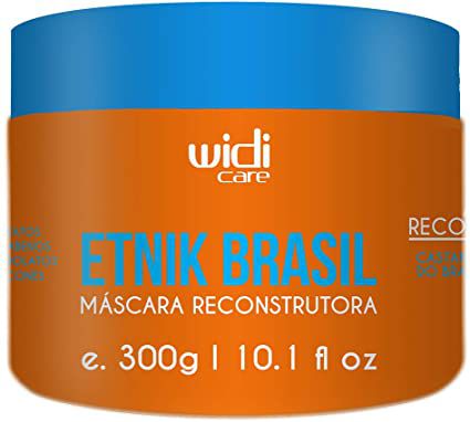 Máscara Reconstrutora Etnik Brasil 300ml - WIDI CARE
